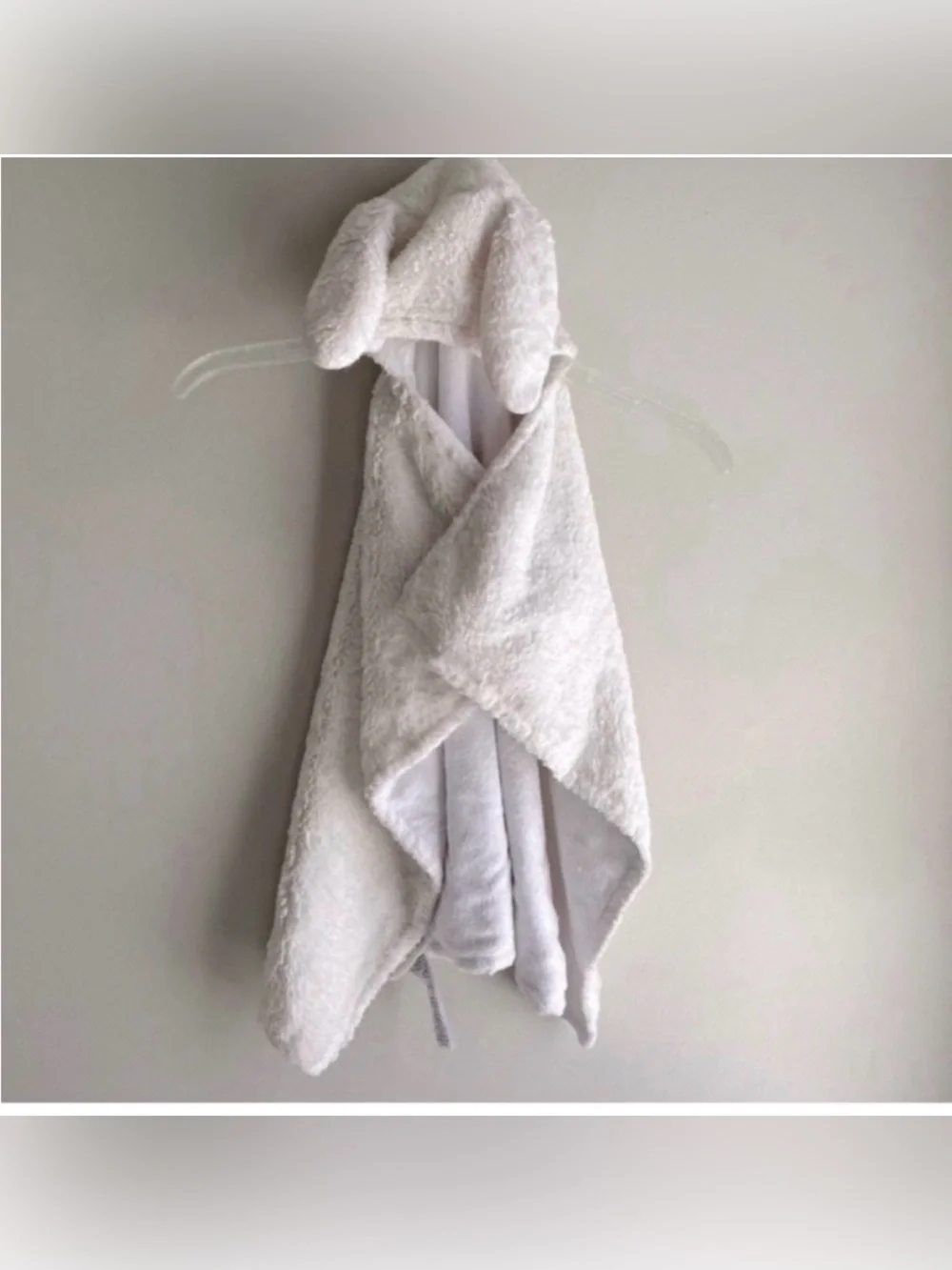 Pottery Barn Kids Toddler Bunny Hood Towel Wrap